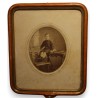 Cadre réctangulaire doré