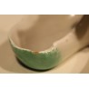 Salière \"Poisson\" vert et rose signé SANDOZ