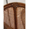 Fauteuil de bureau style Louis XV cannée