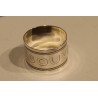 Lien de serviette en argent par ROUSSEL