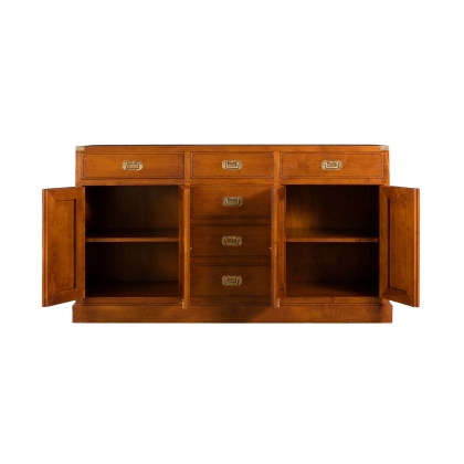Enfilade "Glasgow" en bois d'hévéa