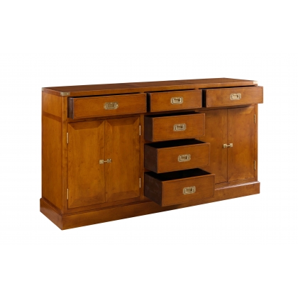 Enfilade "Glasgow" en bois d'hévéa