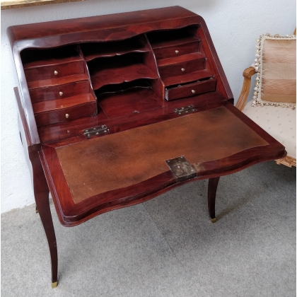  Bureau dos d'âne Louis XV estampillé CRIAERD sur  Moinat SA  - Antiquités décoration