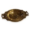 Small miniature brass dish