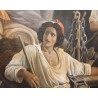 Tableau \"Les Moissoneurs Pontins\" signé CARRARD