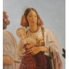Tableau \"Les Moissoneurs Pontins\" signé CARRARD