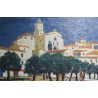 Tableau \"Cadaquès\" signé TERRAPON D. 78