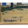 Tableau \"Cadaquès\" signé TERRAPON D. 78