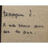 Tableau \"Bateau\" signé TERRAPON D. 84