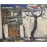 Tableau \"Rhodes\" signé TERRAPON D. 84
