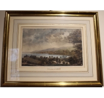 Gravure "Environs de Rolle" par ENGELMANN