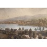 Engraving entitled ‘The Surroundings of Rolle’ by ENGELMANN