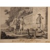 Engraving entitled ‘Swiss Costume in Murten’ by BARBIER