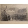 Engraving entitled ‘Freyburgh’ by W. H. BARTLETT