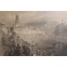Engraving entitled ‘Freyburgh’ by W. H. BARTLETT
