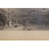 Engraving entitled ‘Freyburgh’ by W. H. BARTLETT