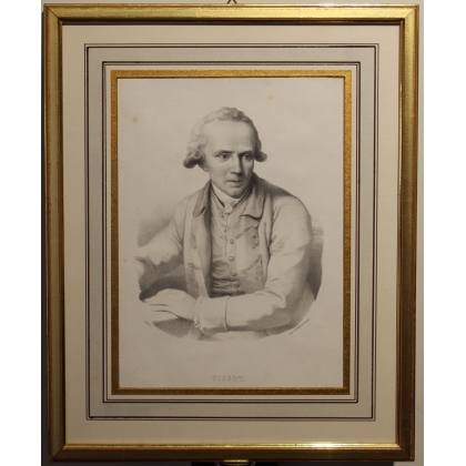 Engraving ‘Tissot’ by HEBERT