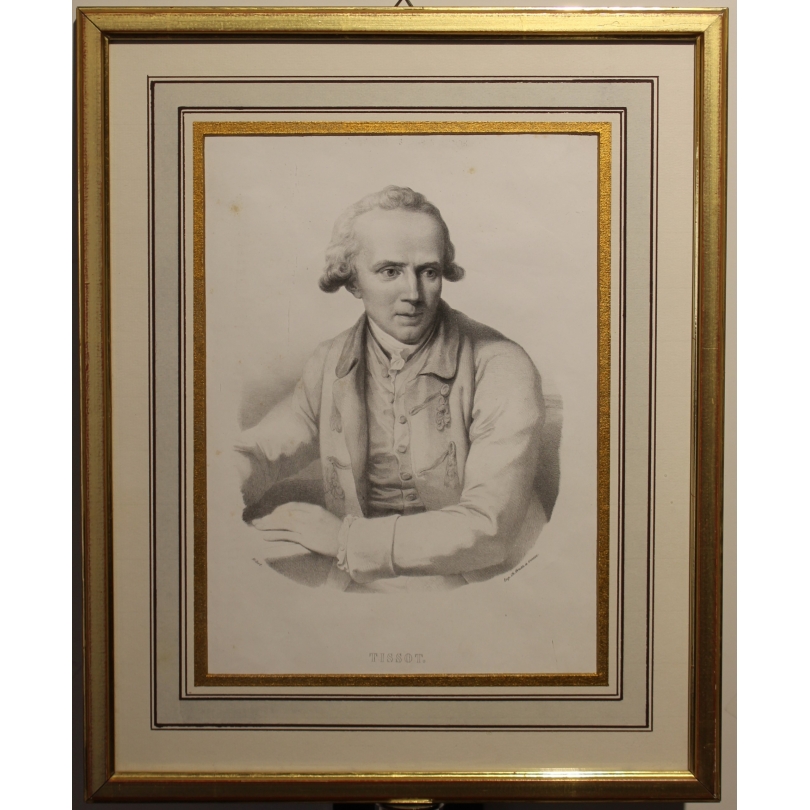 Engraving ‘Tissot’ by HEBERT