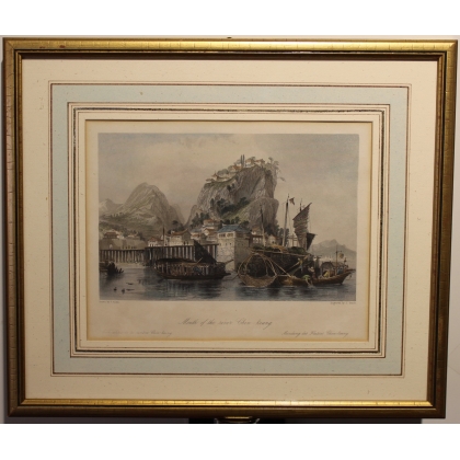 Engraving ‘Chin-Keang’ by Thomas ALLOM