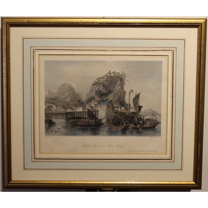 Engraving ‘Chin-Keang’ by Thomas ALLOM