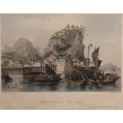 Engraving ‘Chin-Keang’ by Thomas ALLOM