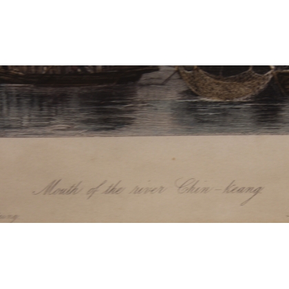 Engraving ‘Chin-Keang’ by Thomas ALLOM
