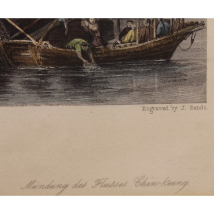 Engraving ‘Chin-Keang’ by Thomas ALLOM