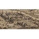 Gravure "La ville de Murten en Suisse" par MERIAN