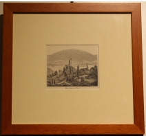 Gravure "Montagny-la-Ville" par ULLMER AX
