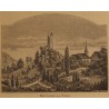 Engraving ‘Montagny-la-Ville’ by ULLMER AX