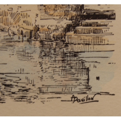 Gravure "Rolle" par A. PAVILLON