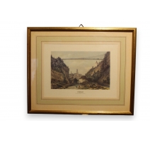 Gravure "Fribourg"