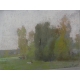 Swiss pastel "Landscape with a