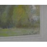 Pastellbild „Landschaft mit Tieren“.  bei Moinat SA  – Antiquitäten und Dekoration –  Gouachen, Aquarelle, Pastelle
