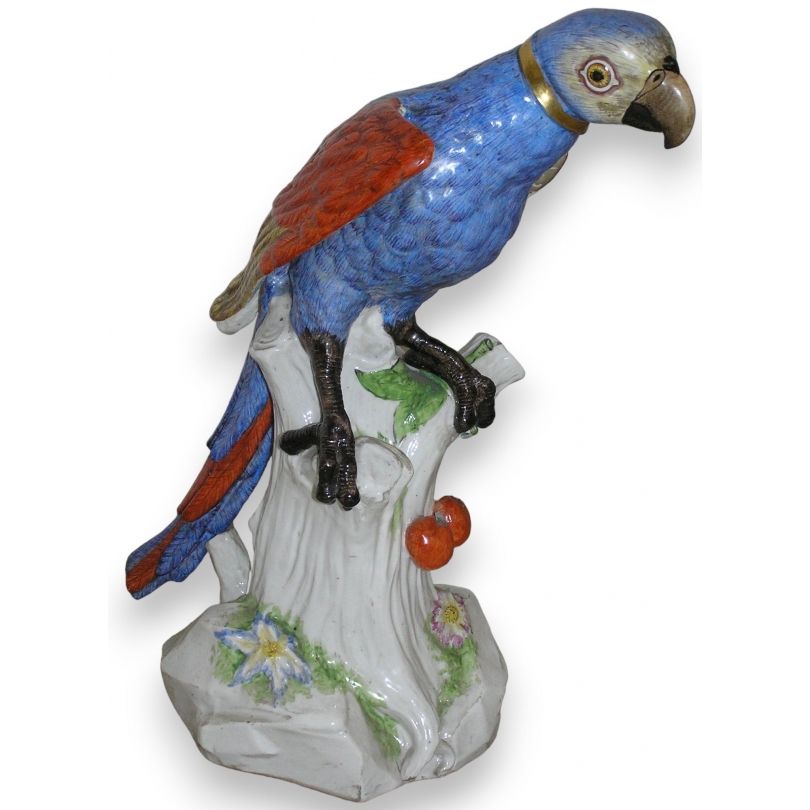 French porcelain "Parrot" Sams