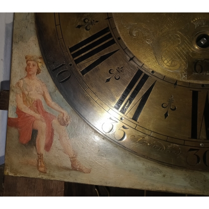 Dutch floor clock by A. van Eede, Leiden