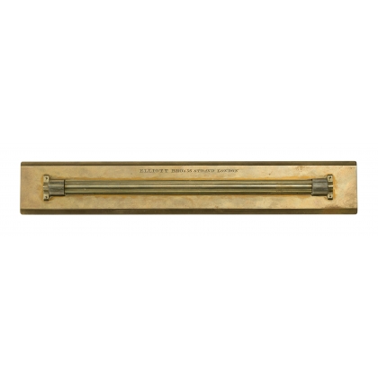 Règle à rouleaux signée Elliott Bro\'s