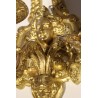 Pair of Napoleon III-style wall lights with three lights