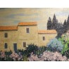 Tableau \"Mas de Provence\" signé TERRAPON D.