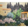 Tableau \"Mas de Provence\" signé TERRAPON D.