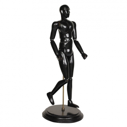 Modèle d\'artistes \"Homme\", noir