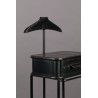 Black Lion valet stand with drawer