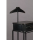 Valet de chambre Lion noir avec tiroir