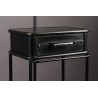 Black Lion valet stand with drawer
