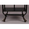 Black Lion valet stand with drawer