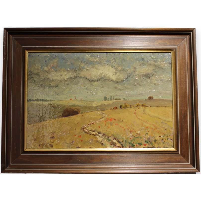 Tableau \"Getreidefeld\" par GAMBERT