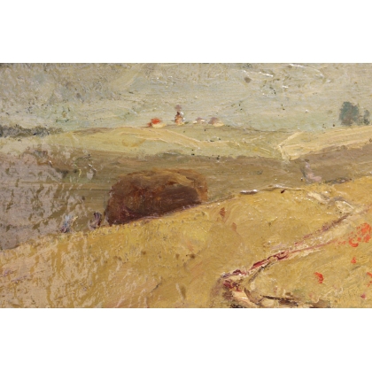 Tableau \"Getreidefeld\" par GAMBERT