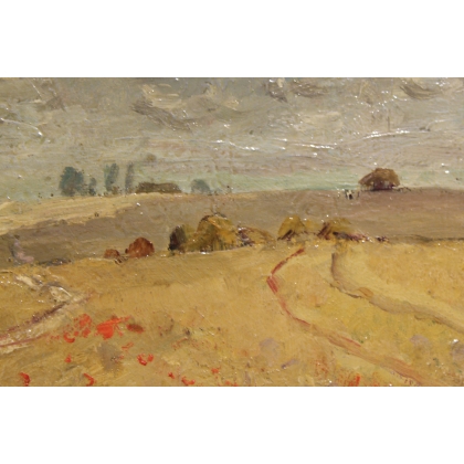 Tableau \"Getreidefeld\" par GAMBERT
