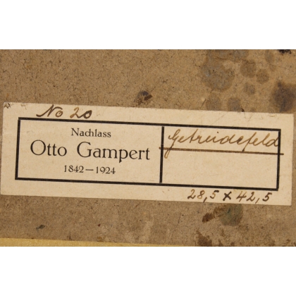 Tableau \"Getreidefeld\" par GAMBERT