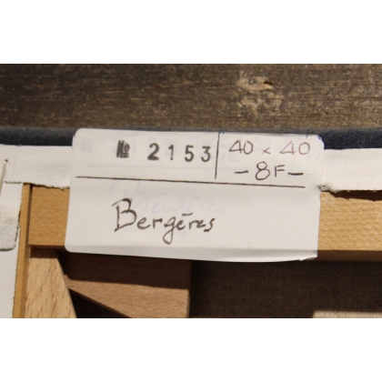 Tableau \"Bergères\" signé LAZ
